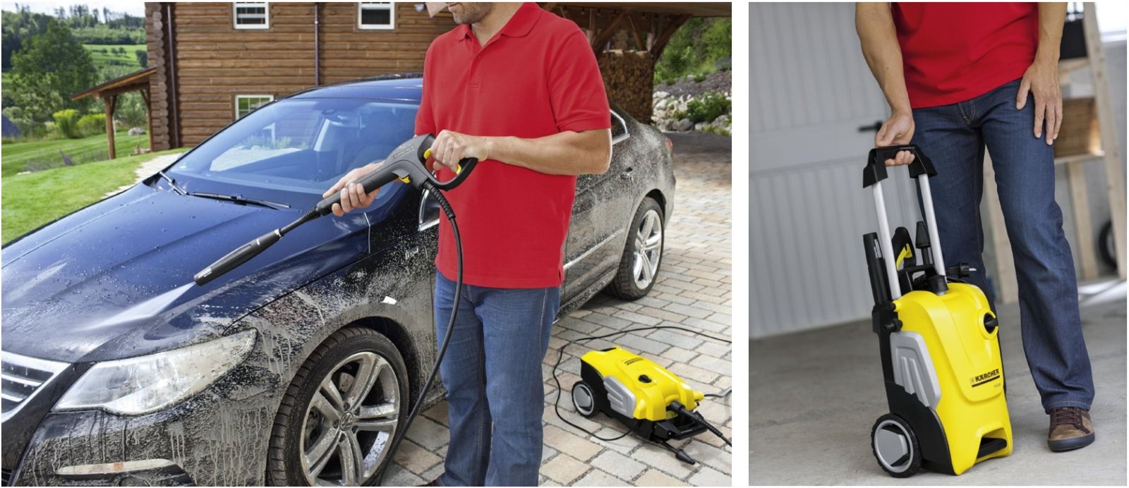 מכונת שטיפה בלחץ גרניק קרשר KARCHER K5 COMPACT HOME